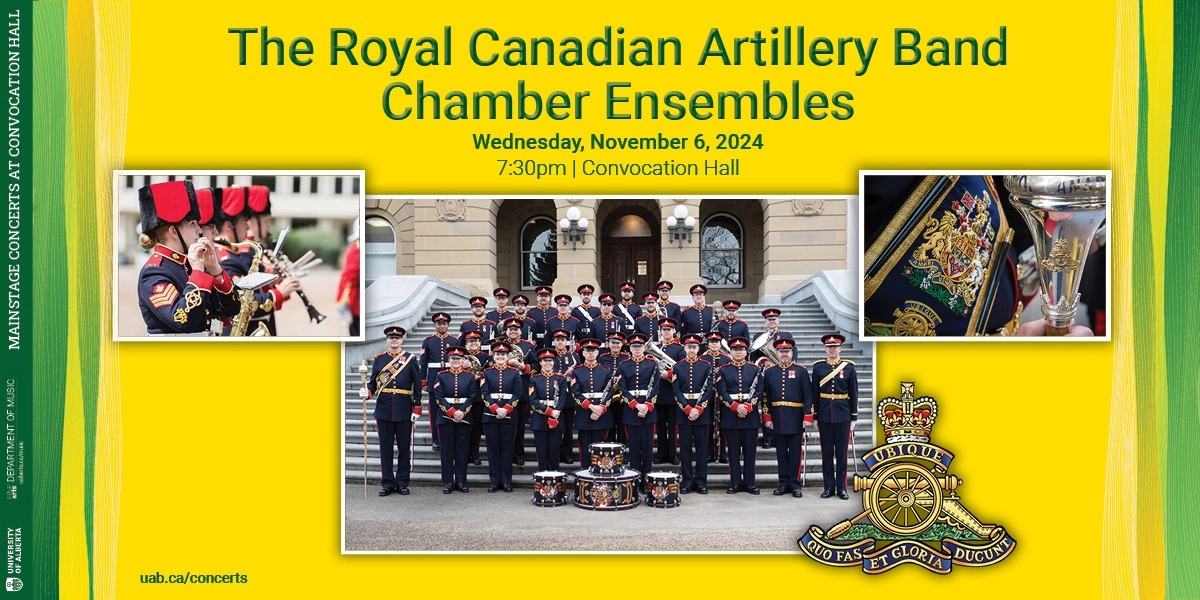 Event image for The Royal Canadian Artillery Band Chamber Ensembles
