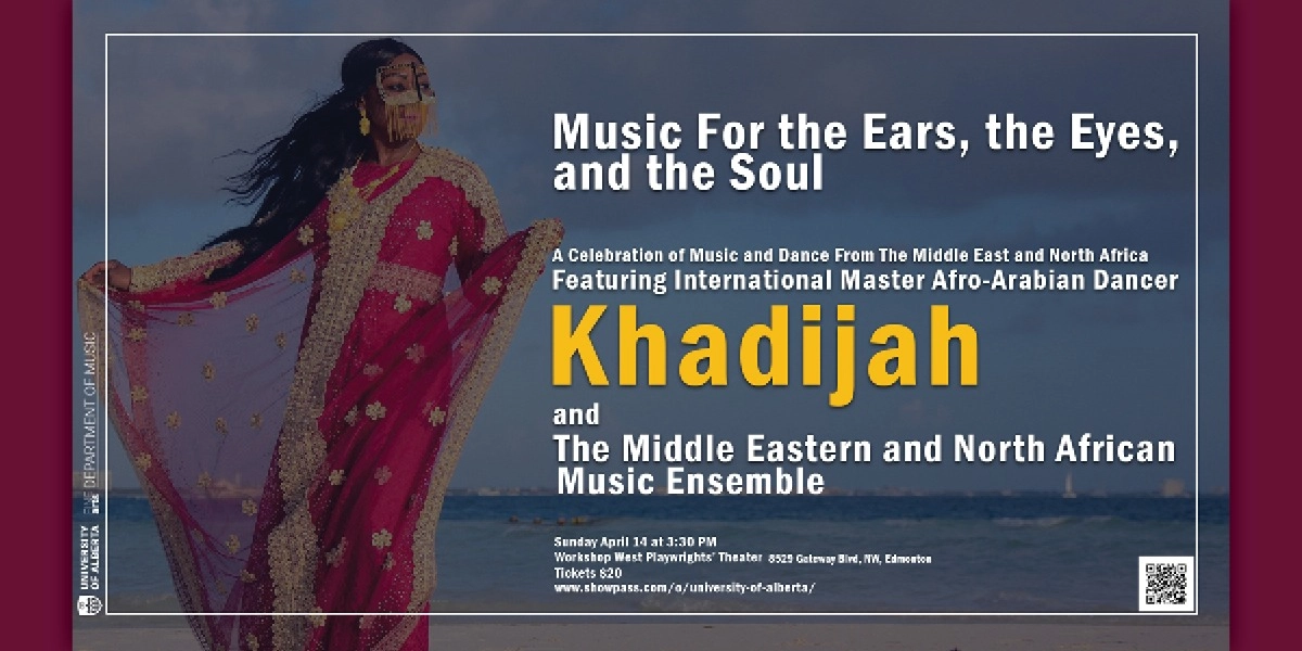 Event image for Khadijah and the Middle Eastern and North African Music Ensemble