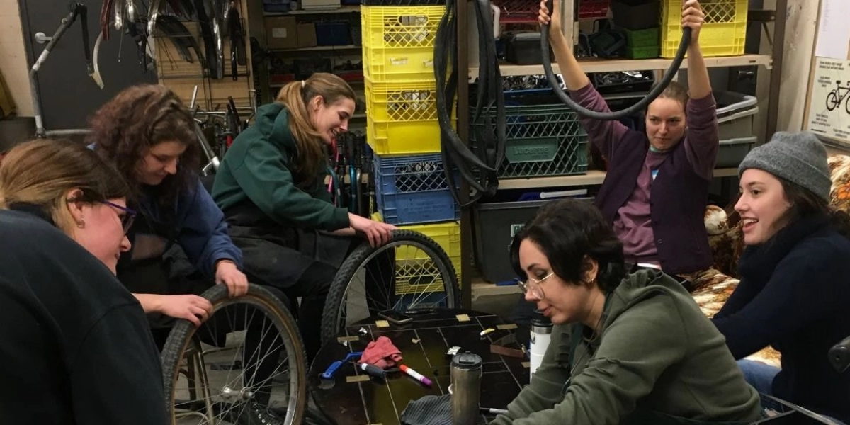 Event image for 2S, femme and non-binary Bike Mechanic Bootcamp