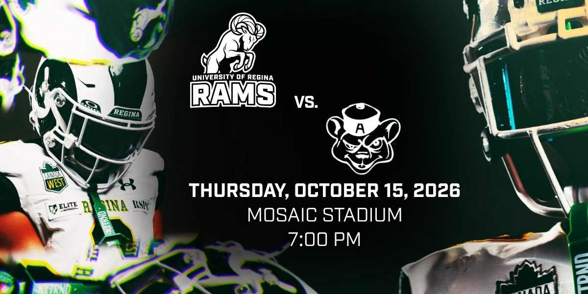 Event image for Regina Rams vs U of Alberta Golden Bears