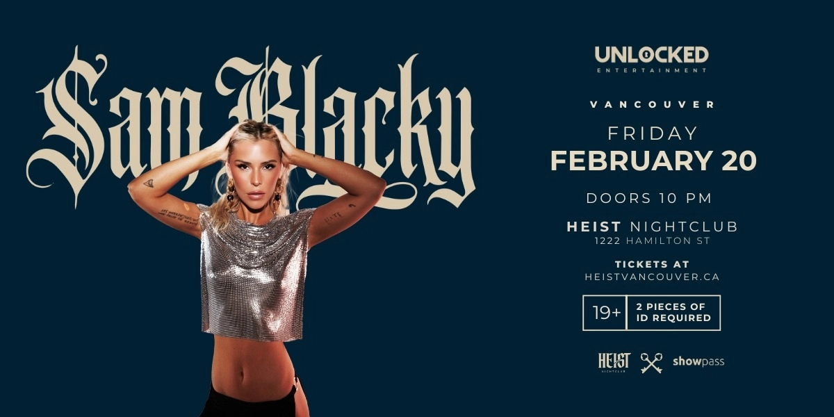 Event image for Sam Blacky