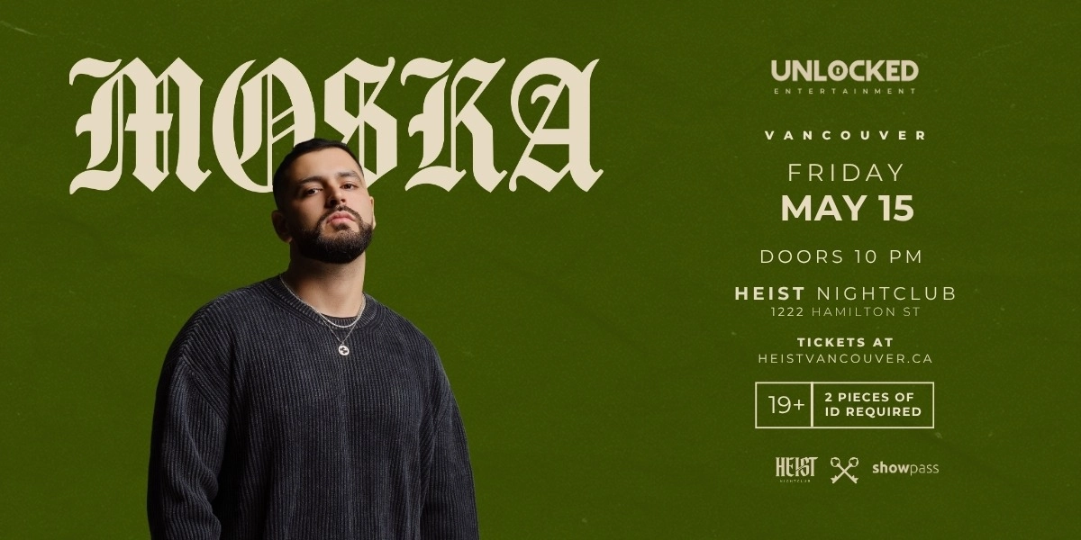 Event image for YOUNG BOMBS & MOSKA - RSVP Event