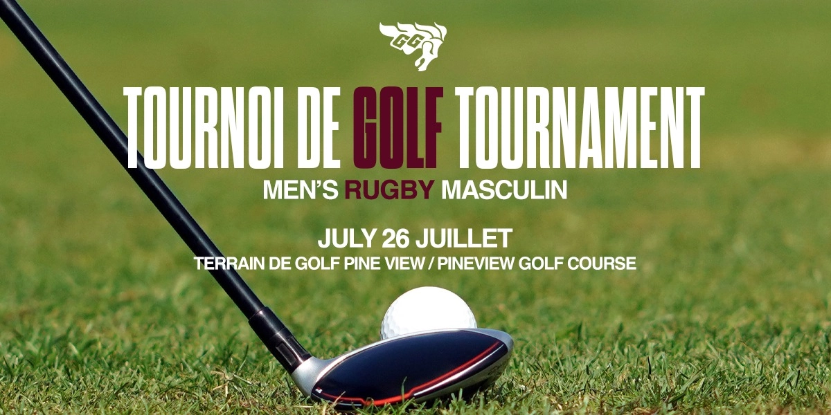 Image d'événement pour Rugby (M) - Tournoi de golf | Golf Tournament