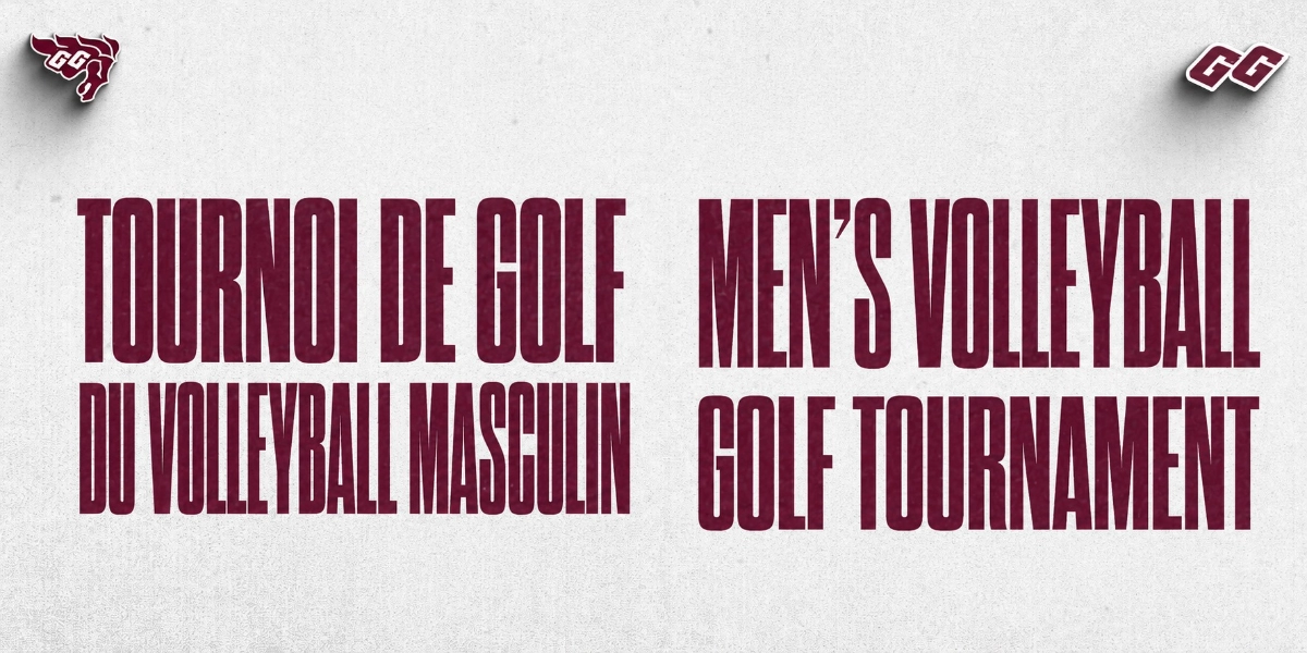 Event image for Gee-Gees Volleyball (M) - Tournoi de golf | Golf Tournament