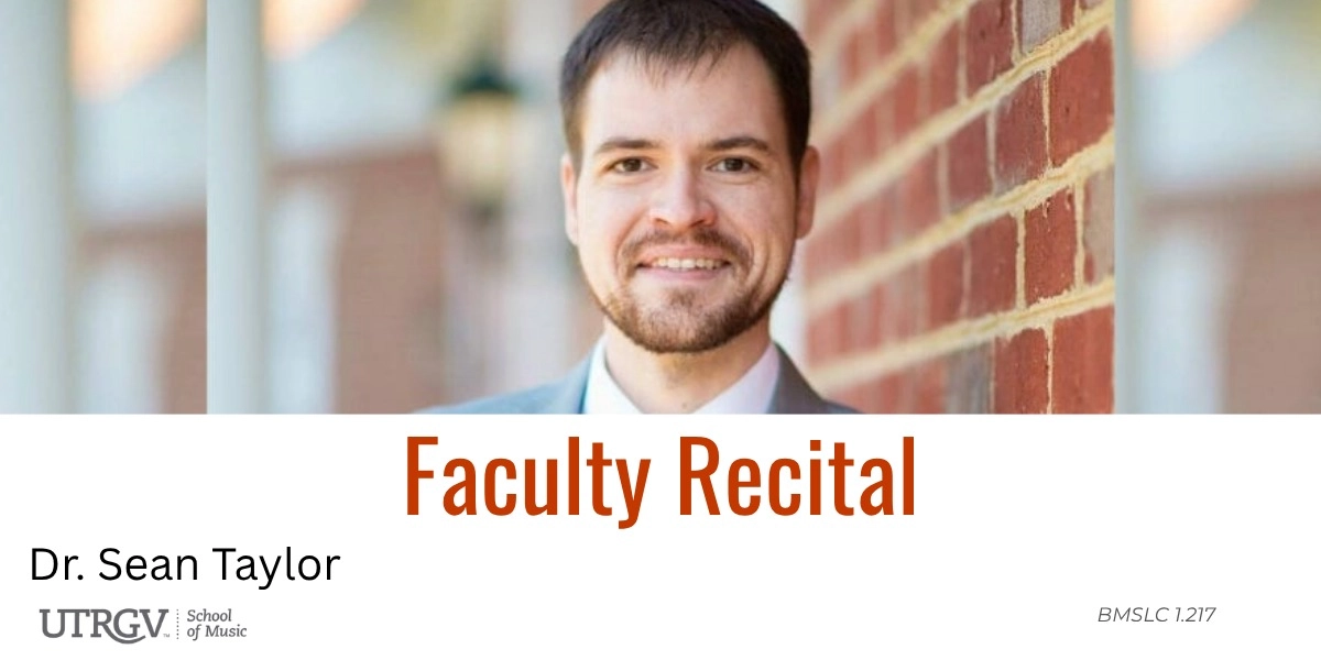 Event image for Music: Sean Taylor Vocal Recital - Brownsville