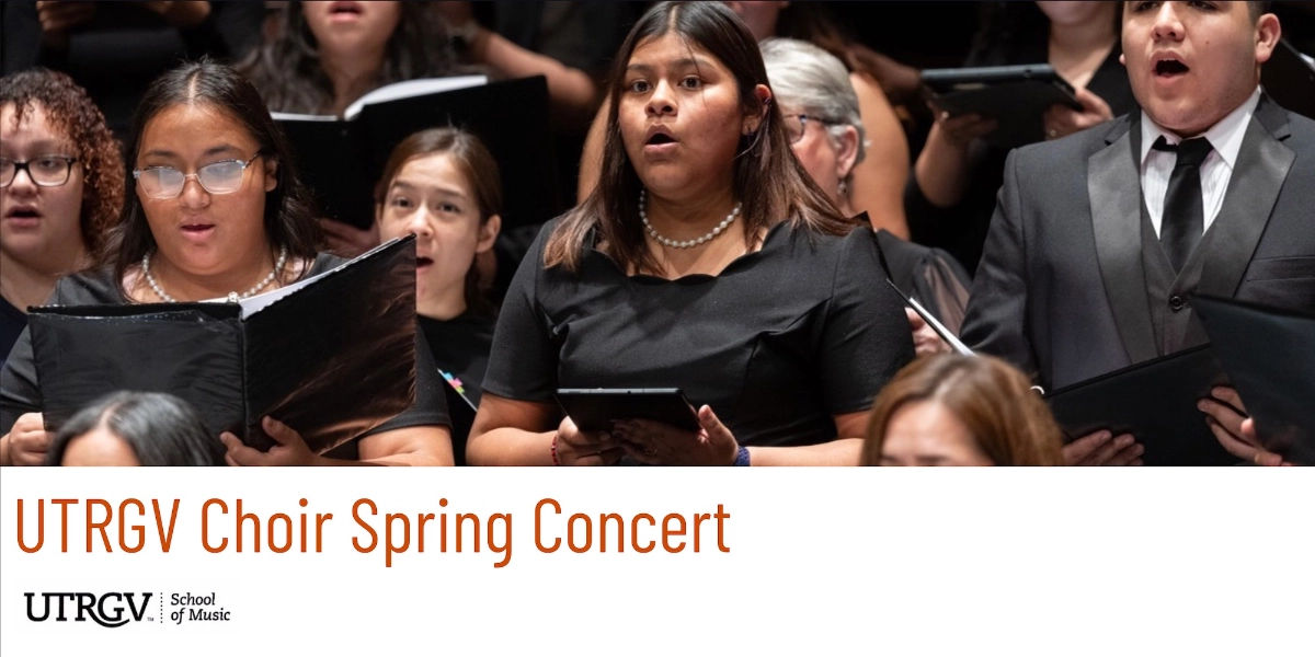 Event image for Music: UTRGV Choir Spring Concert