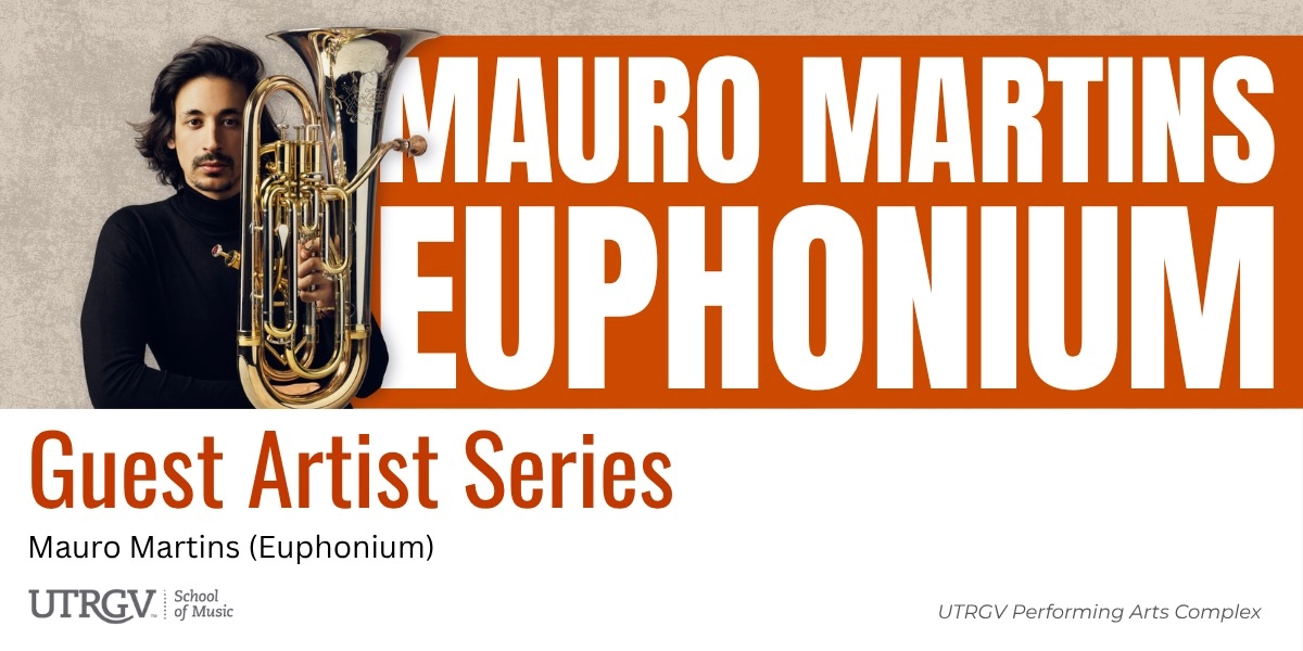 Image d'événement pour Music: Mauro Martins, Euphonium