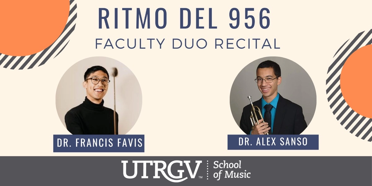 Event image for Music: Ritmo Del 956 - Dr. Favis, percussion & Dr. Sanso, trumpet - Brownsville