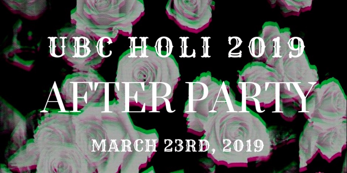 Event image for UBC Holi 2019 After Party [Members]