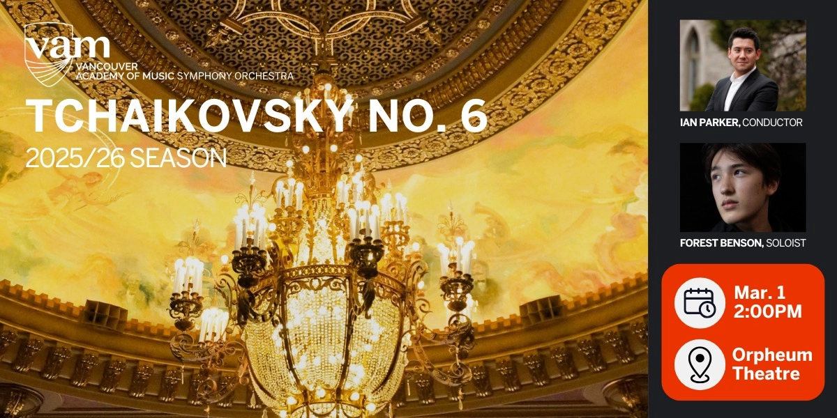 Event image for VAM Symphony Orchestra: Tchaikovsky No. 6