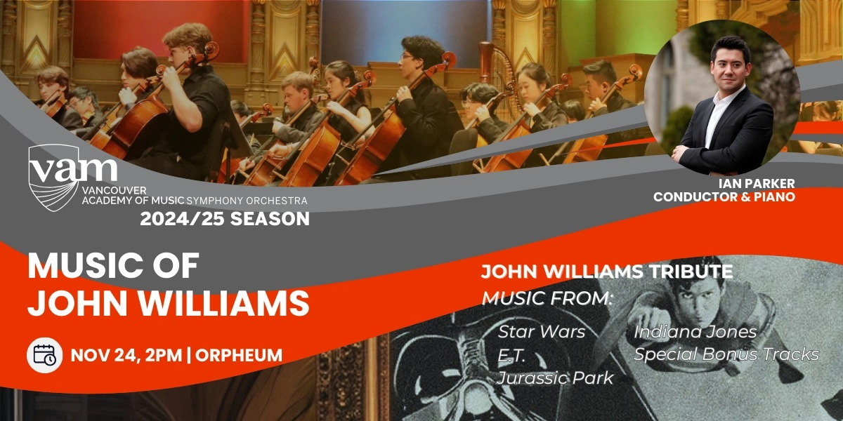 Event image for VAM Symphony Orchestra: Music of John Williams