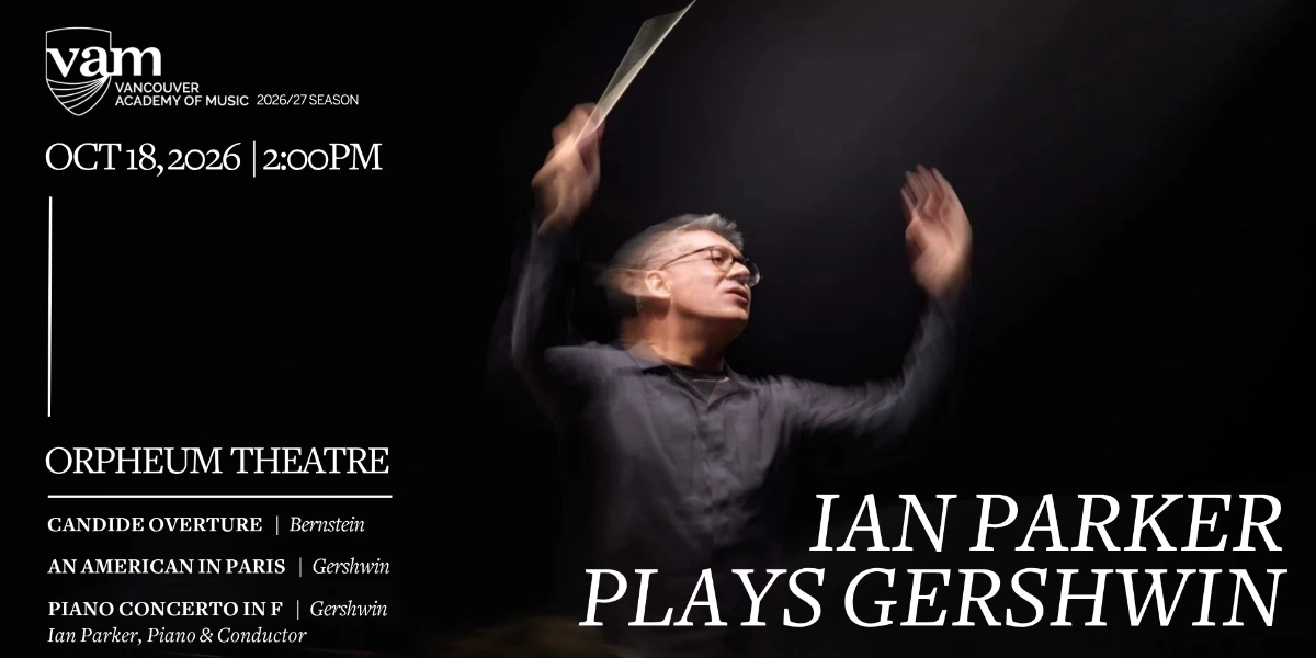 Event image for VAM Symphony Orchestra: Ian Parker Plays Gershwin