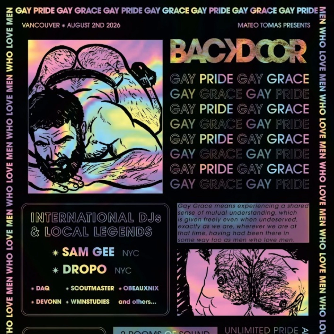 Event image for BACKDOOR GAY PRIDE GAY GRACE