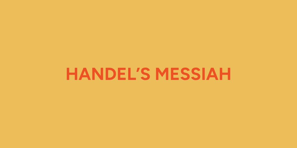 Event image for Handel's Messiah