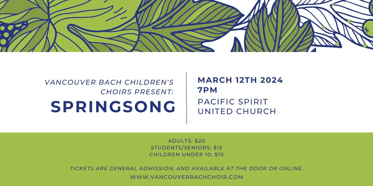 Event image for SpringSong 2024