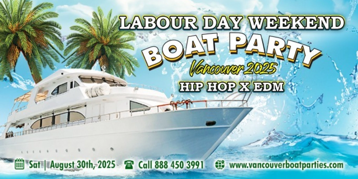 Event image for Labour Day Weekend Hip Hop X EDM Boat Party Vancouver 2025