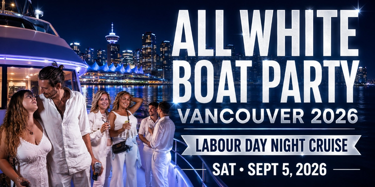 Event image for ALL WHITE BOAT PARTY VANCOUVER 2026 | LABOUR DAY NIGHT CRUISE