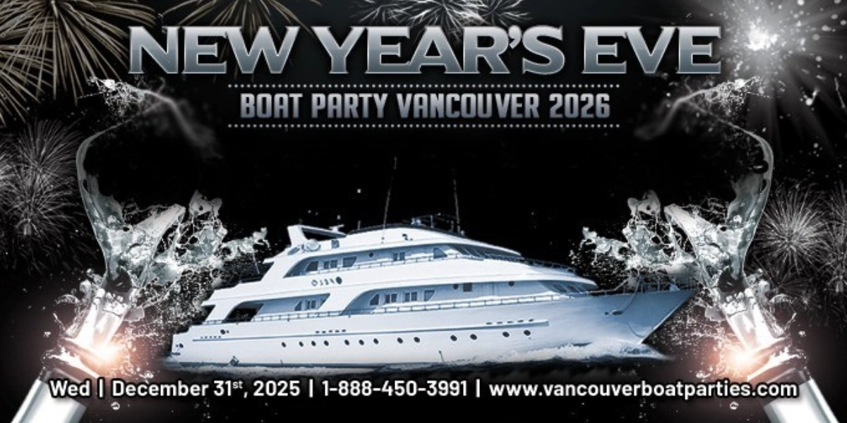 Image d'événement pour NEW YEAR'S EVE BOAT PARTY VANCOUVER 2026 | HEATED DECK | LIVE DJs