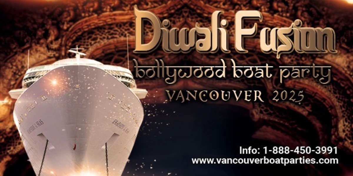 Event image for Diwali Fusion Bollywood Boat Party Vancouver 2025 | Diwali On The Water