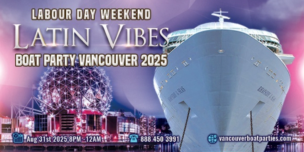 Event image for Latin Vibes Labour Day Weekends Boat Party Vancouver 2025 | Latin X Hip Hop