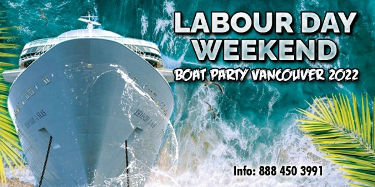 Event image for Labour Day Weekend Boat Party Vancouver 2022