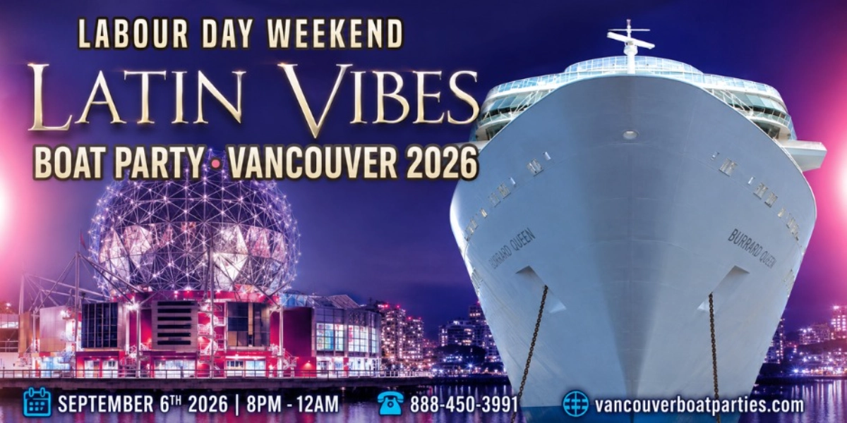 Event image for Latin Vibes Labour Day Weekend Boat Party Vancouver 2026 | Latin X Hip Hop