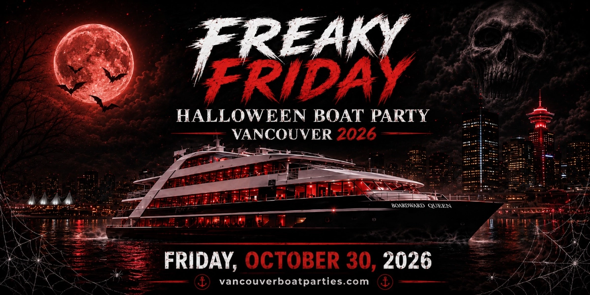 Event image for FREAKY FRIDAY HALLOWEEN BOAT PARTY VANCOUVER 2026 | LOST IN SEA