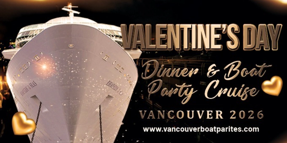 Event image for Valentine’s Day Boat Cruise Vancouver 2026 | Dinner & Dance Party