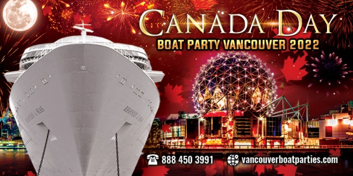 Event image for Canada Day Boat Party Vancouver 2022 | Official Page | Tickets Start at $35