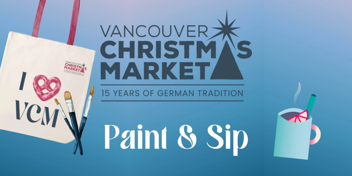 Event image for Vancouver Christmas Market - Paint & Sip