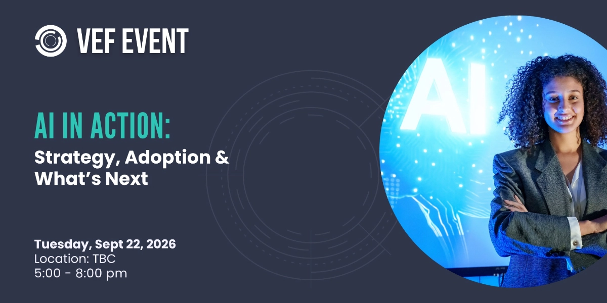 Event image for AI In Action: Strategy, Adoption & What's Next