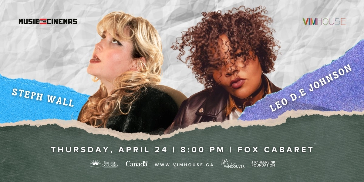 Event image for Music At The Cinemas: Steph Wall & Leo D.E Johnson