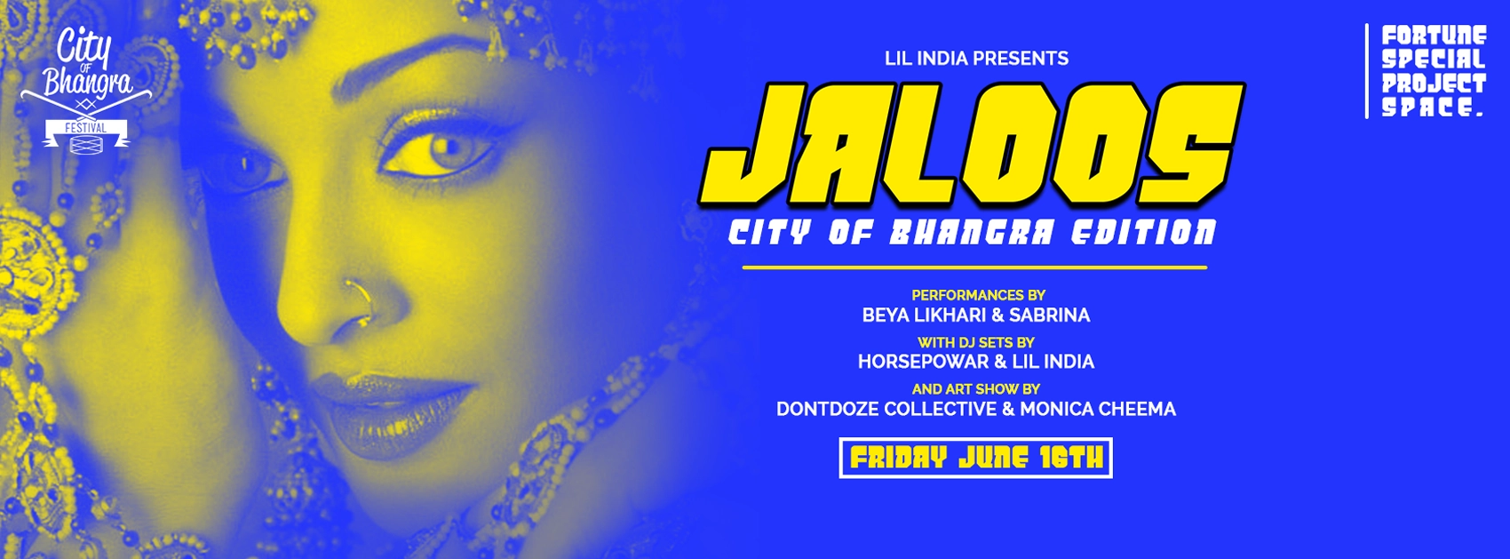 Event image for Jaloos- City of Bhangra Edition