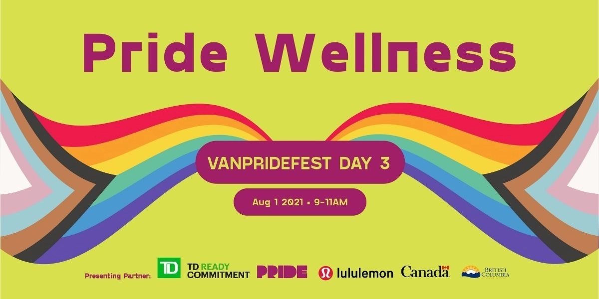 Event image for VanPrideFest presents Pride Wellness