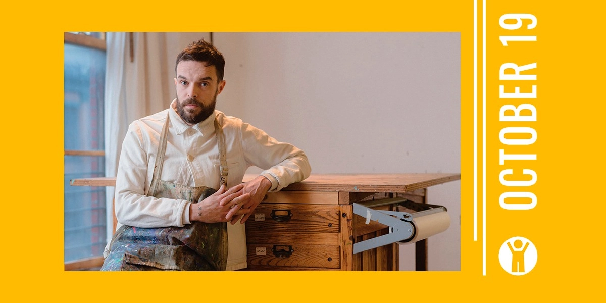 Event image for YOUTH & FAMILY! What We’ll Build: A Morning with Oliver Jeffers