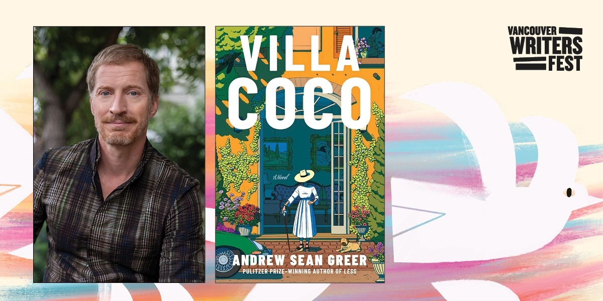 Event image for 26. Andrew Sean Greer: Villa Coco