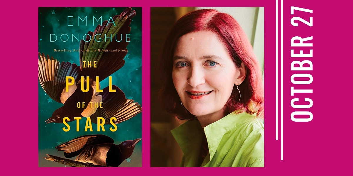 Event image for Emma Donoghue in Conversation with Laura Spinney