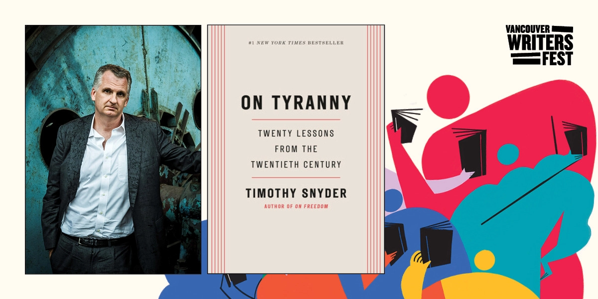 Event image for 75. On Tyranny: Timothy Snyder in Conversation