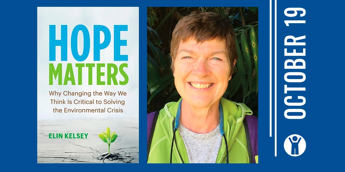 Event image for YOUTH! Hope Matters: An Afternoon With Elin Kelsey