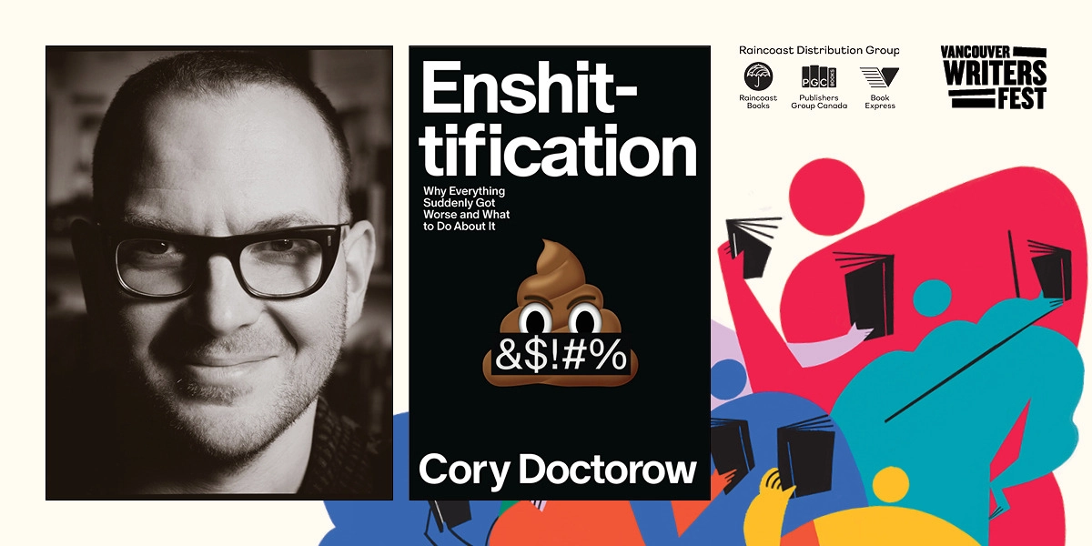 Event image for 39. Cory Doctorow: Enshittification
