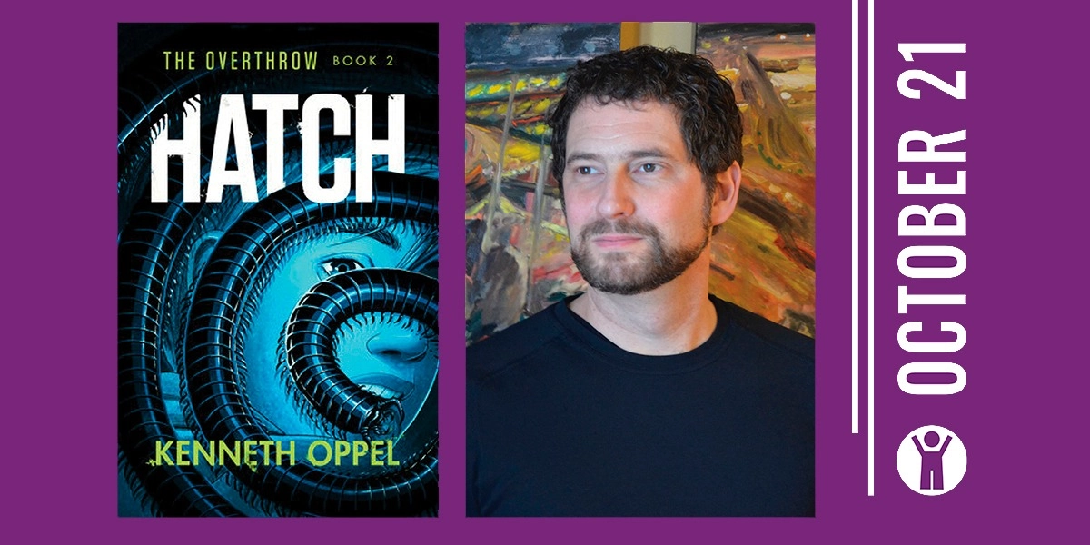 Event image for YOUTH! Hatch & Bloom: A Morning with Kenneth Oppel