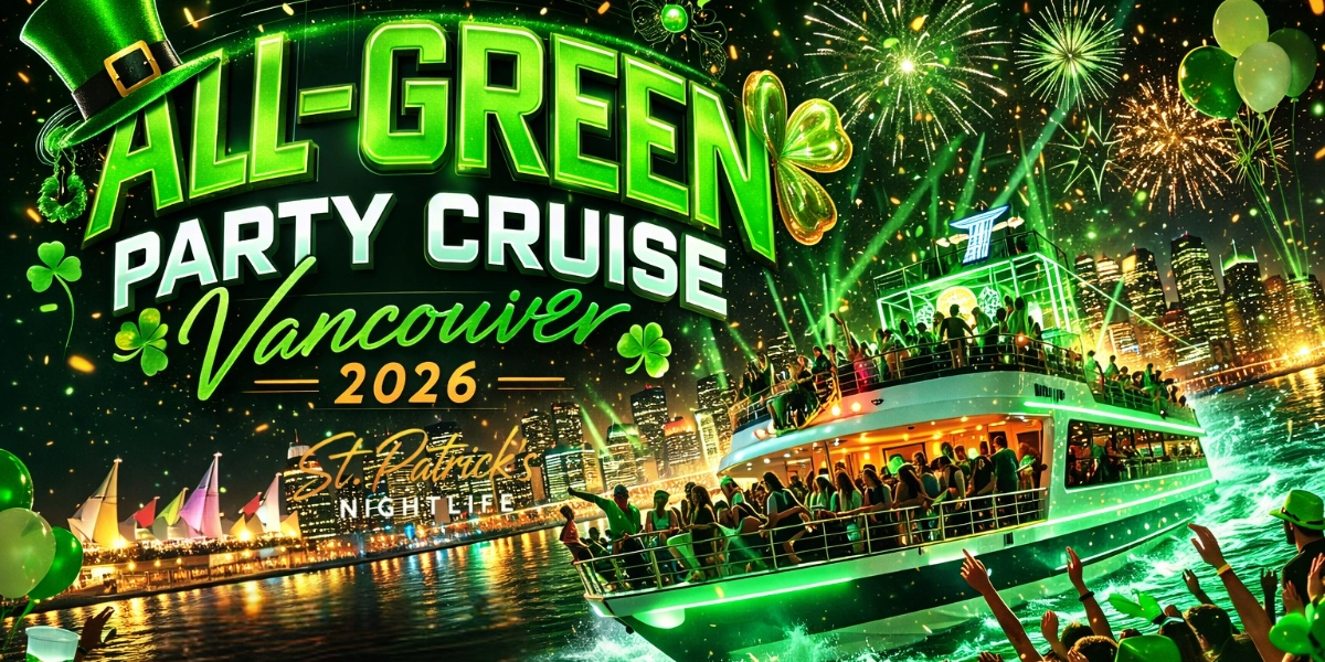 Event image for All-Green Party Cruise Vancouver 2026 | St. Patrick's Nightlife