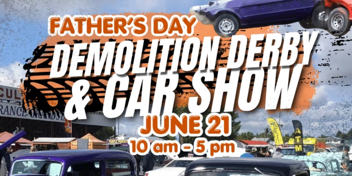 Event image for Demolition Derby & Car show FATHER'S DAY EVENT