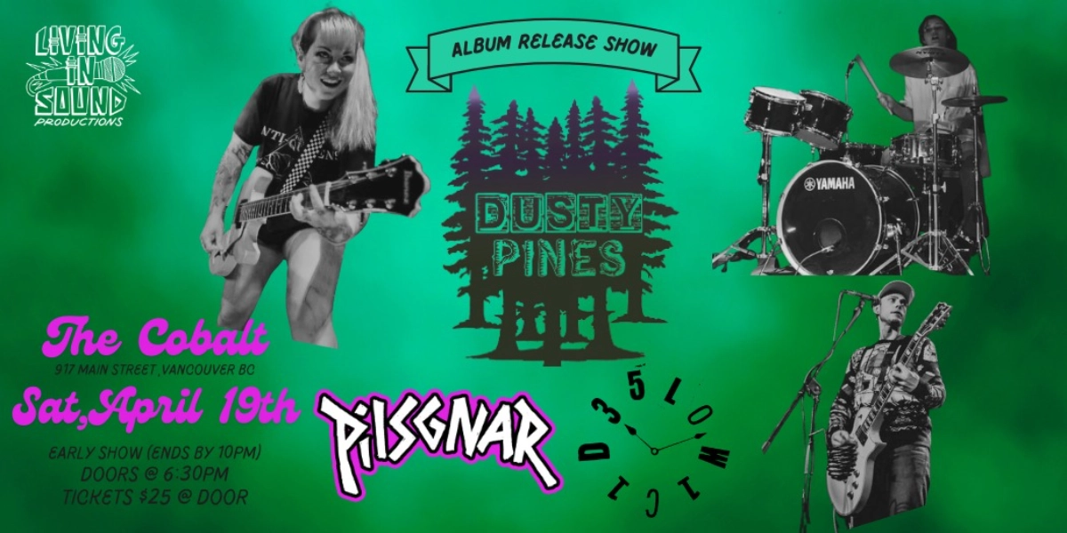 Event image for Dusty Pines with Pilsgnar + Slowicide