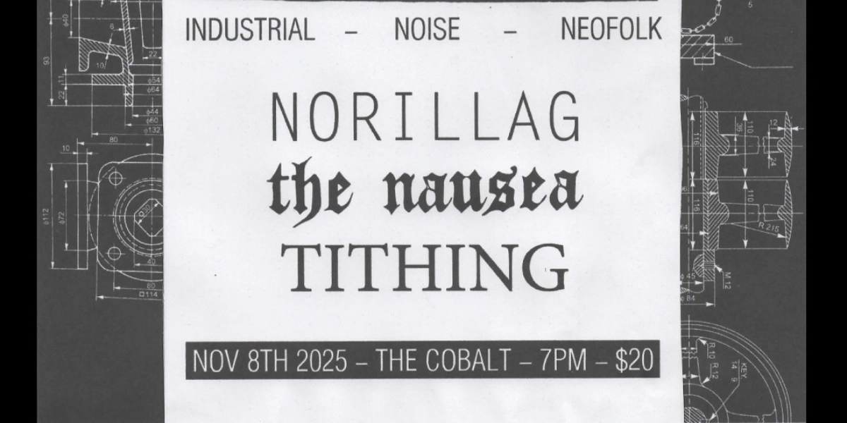 Event image for NORILLAG w. Guests The Nausea, Tithing