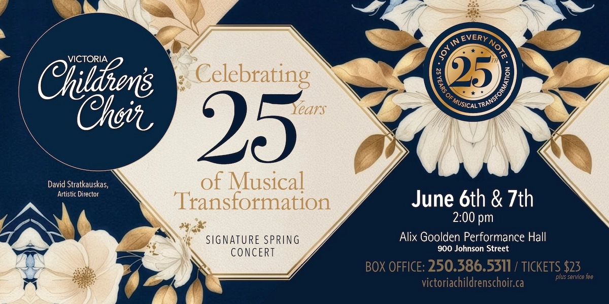 Event image for Victoria Children’s Choir Presents: Signature Spring Concert