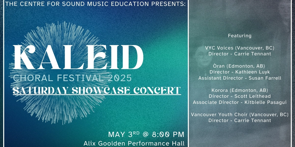 Event image for Kaleid Choral Festival 2025 - Saturday Showcase