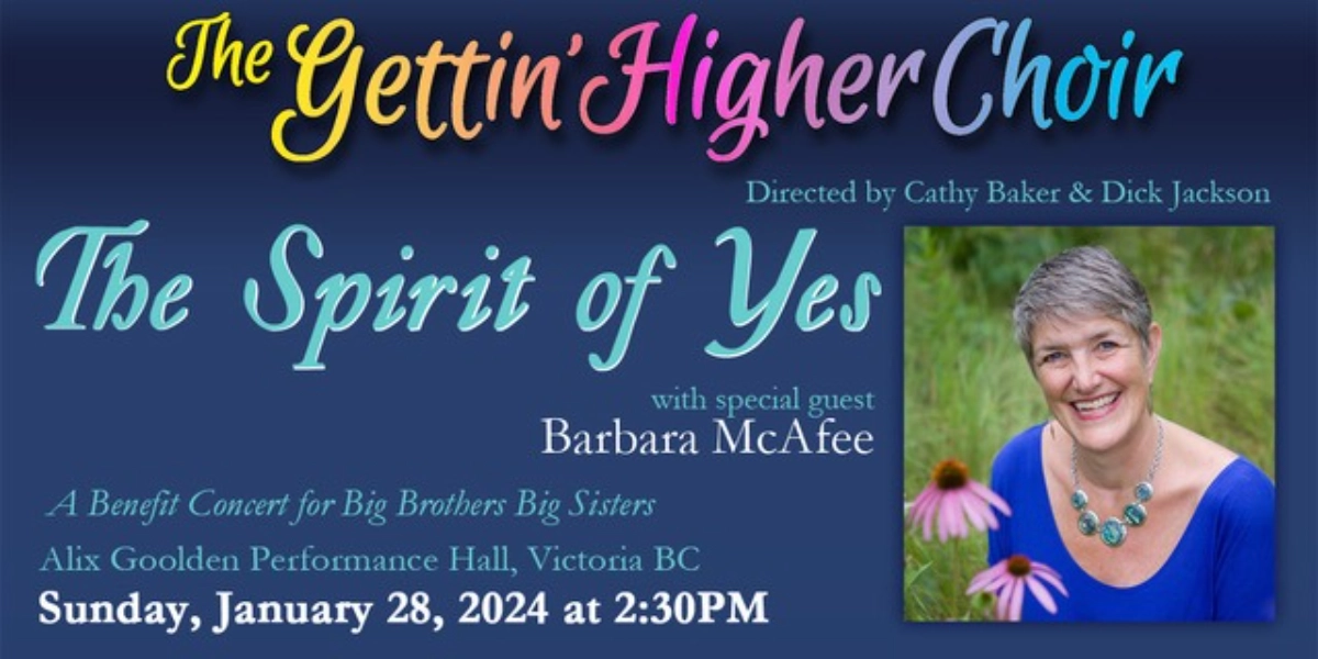 Event image for The Gettin' Higher Choir "The Spirit of Yes"