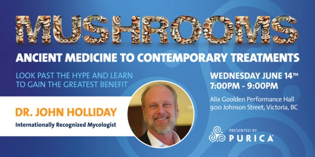 Event image for Mushrooms- Ancient Medicine to Contemporary Treatments