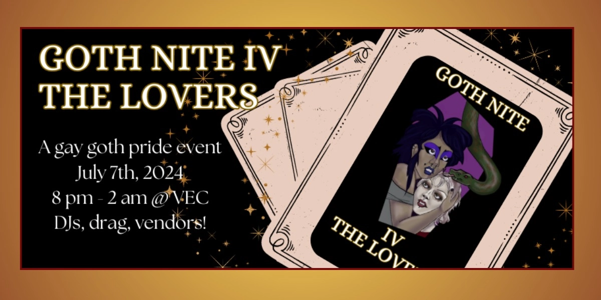 Event image for GOTH NITE 4 THE LOVERS